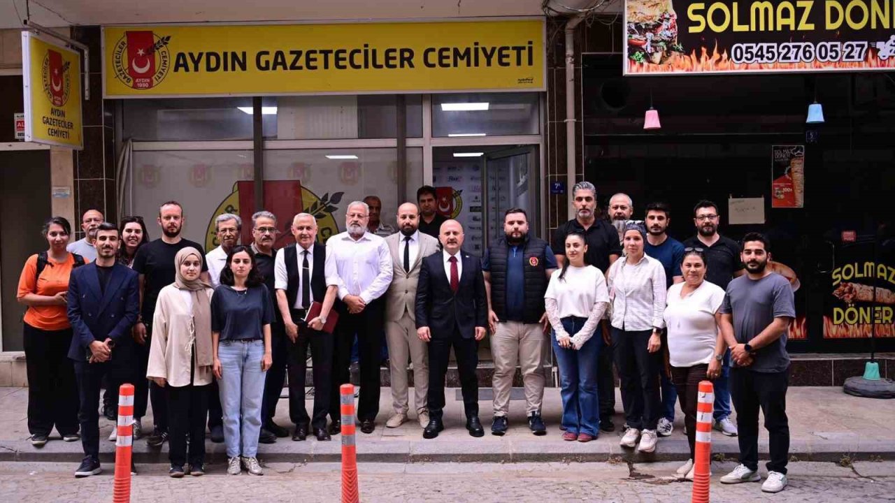 Aydın basınıyla bir araya gelen Vali Varol: "Basını önemli bir paydaş olarak görüyoruz"