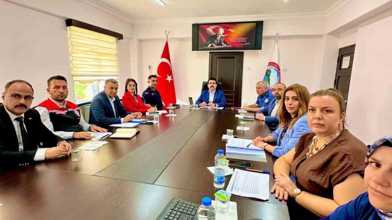 Tomarza’da  Bağımlılıkla Mücadele Kurul Toplantısı gerçekleştirildi