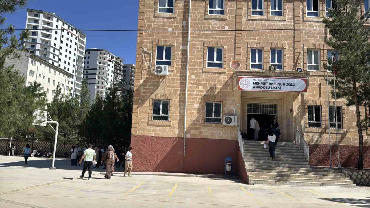 Mardin’de YKS’nin ilk oturumu başladı