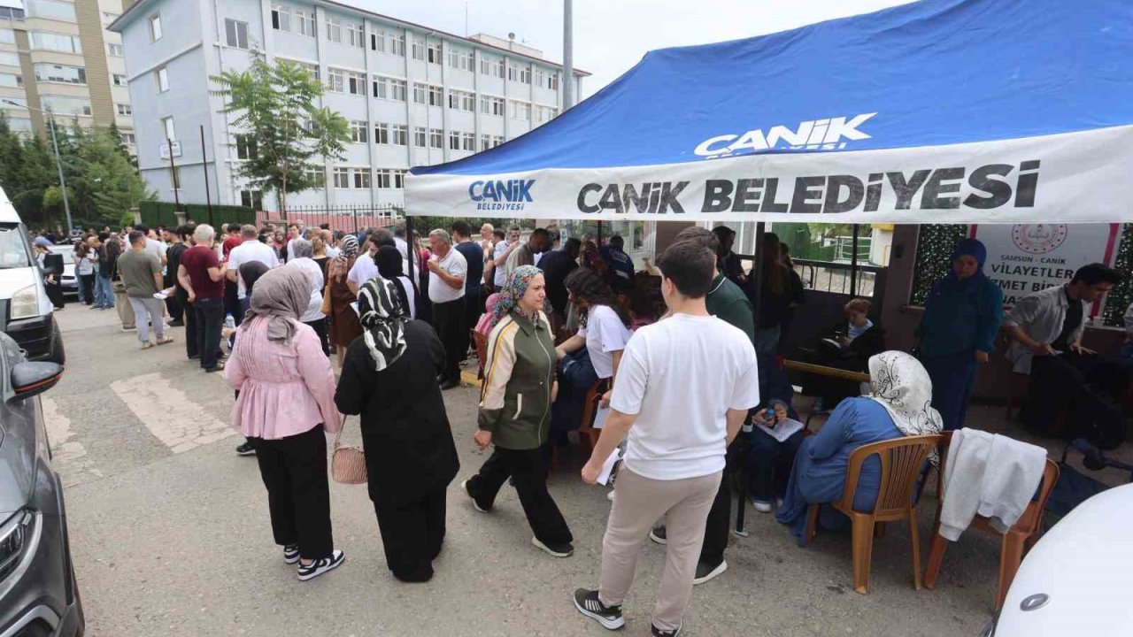 Canik’ten YKS desteği