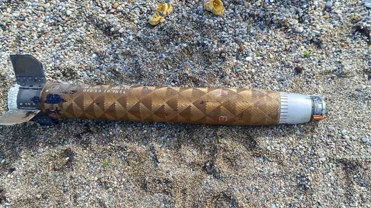 Çatalca’daki Ormanlı plajında askeri mühimmat bulundu