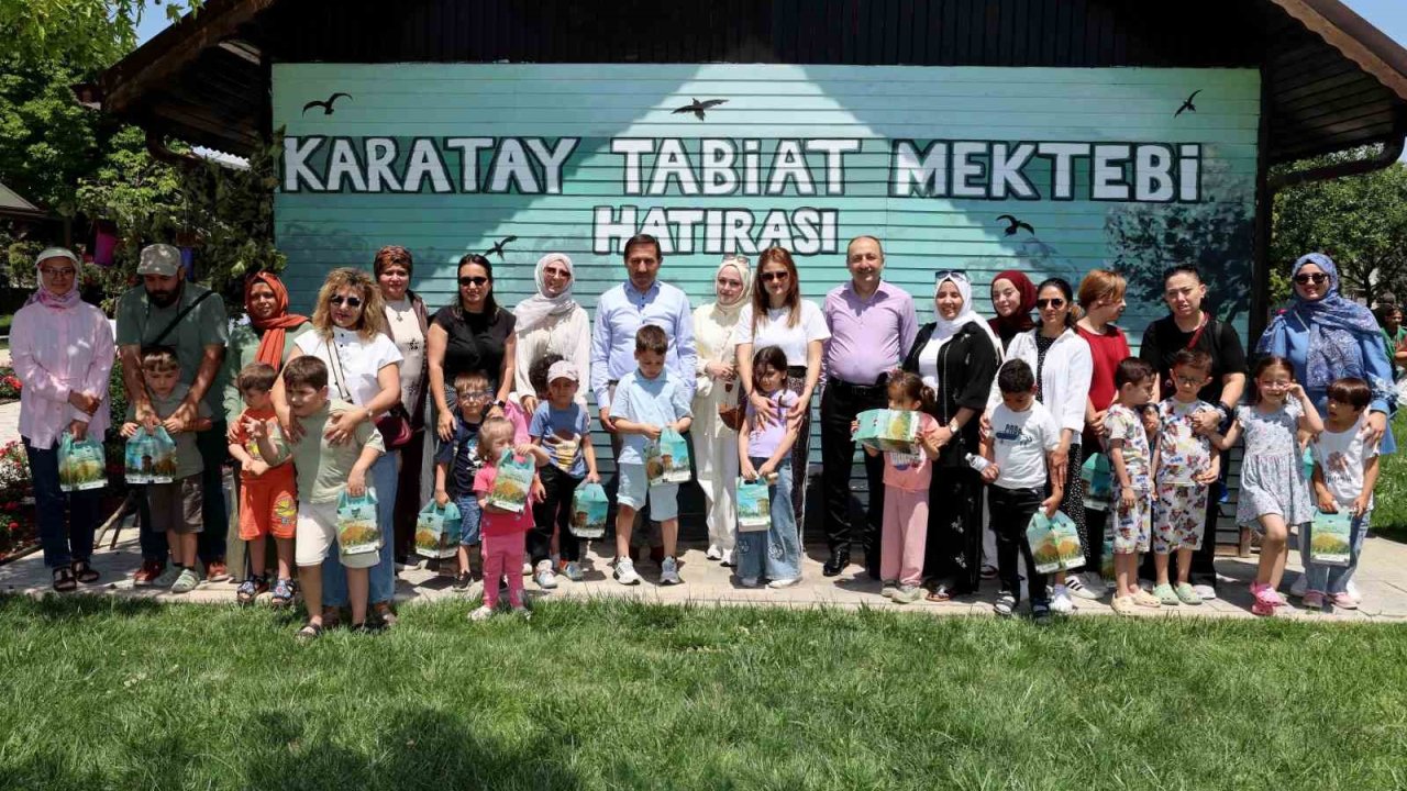 Karatay Tabiat Mektebi’nde eğitim dönemi tamamlandı
