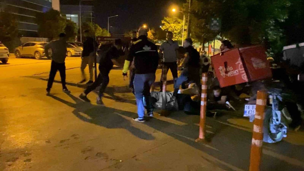 Sokak ringe döndü, yumruklar havada uçuştu