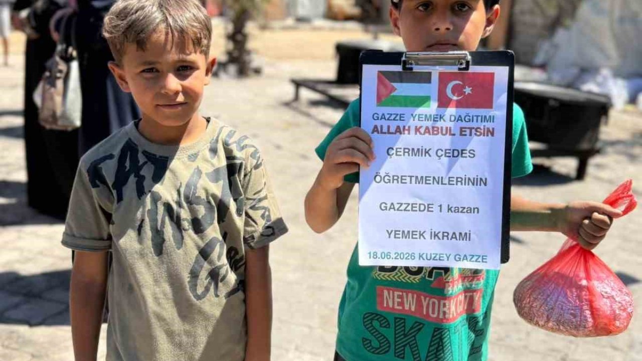 Çermik’ten Gazze’ye gönül köprüsü