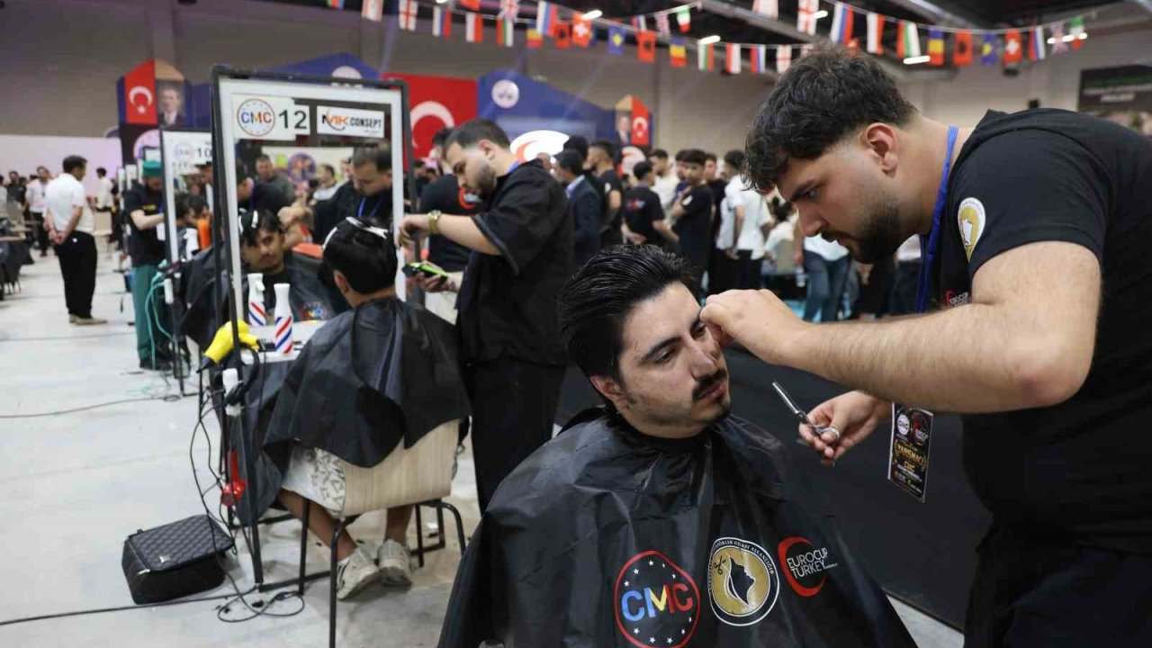 Uluslararası Kuaförler Balkan Şampiyonası Elazığ’da başladı