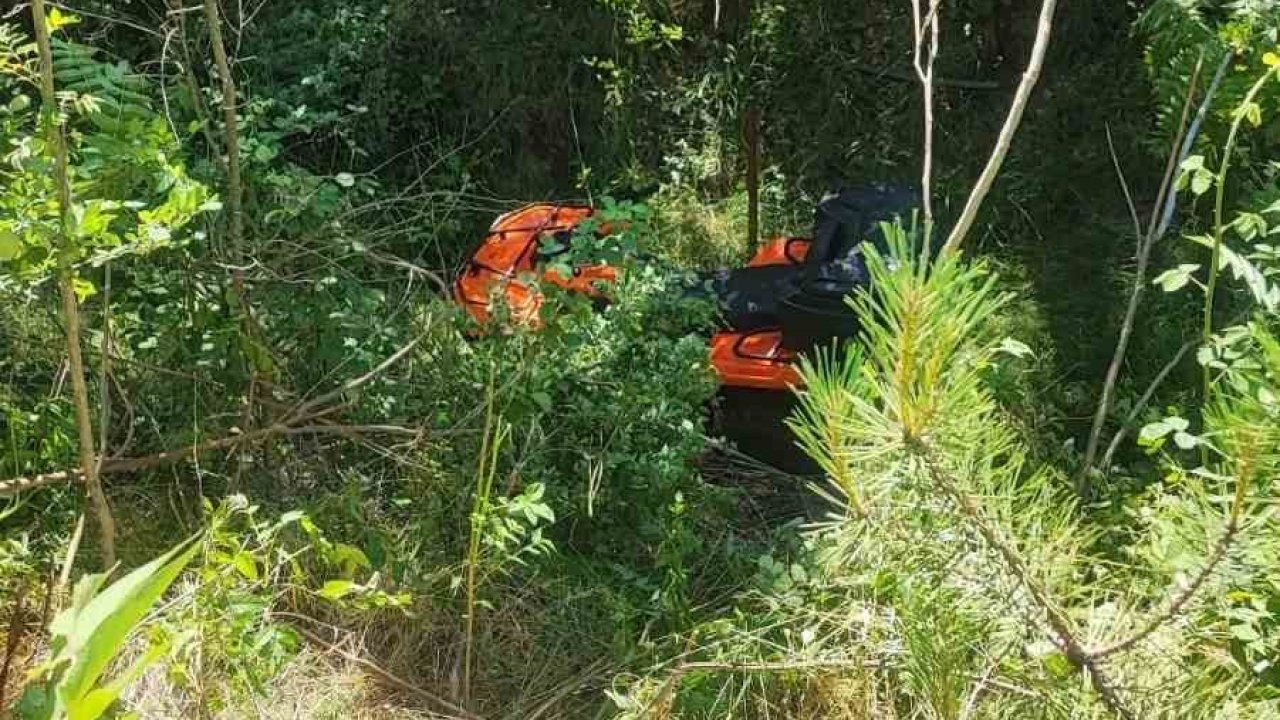 Bilecik’te ATV dere yatağına uçtu: 3 yaralı
