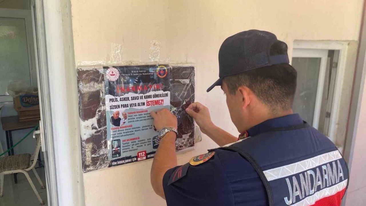 Bilecik’te 400 vatandaşa orman yangını ve dolandırıcılık uyarısı