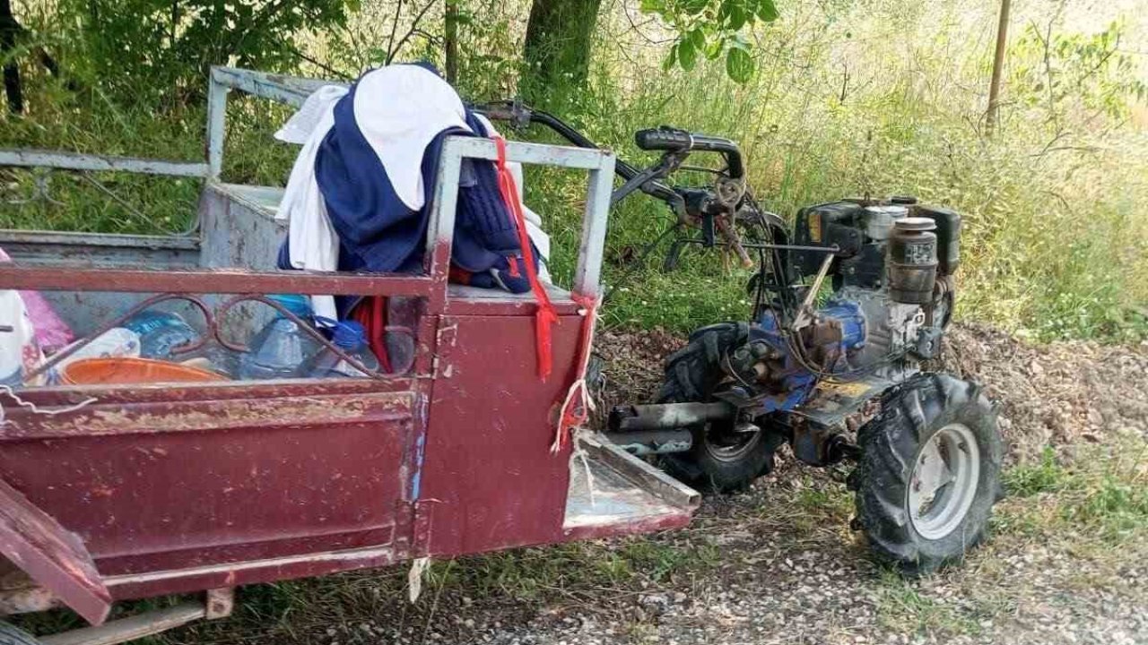 Bilecik’te su motoru devrildi, 1 yaralı