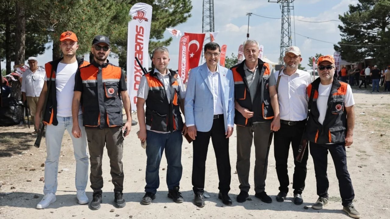 Kütahya’da atıcılık tutkunları bir araya geldi