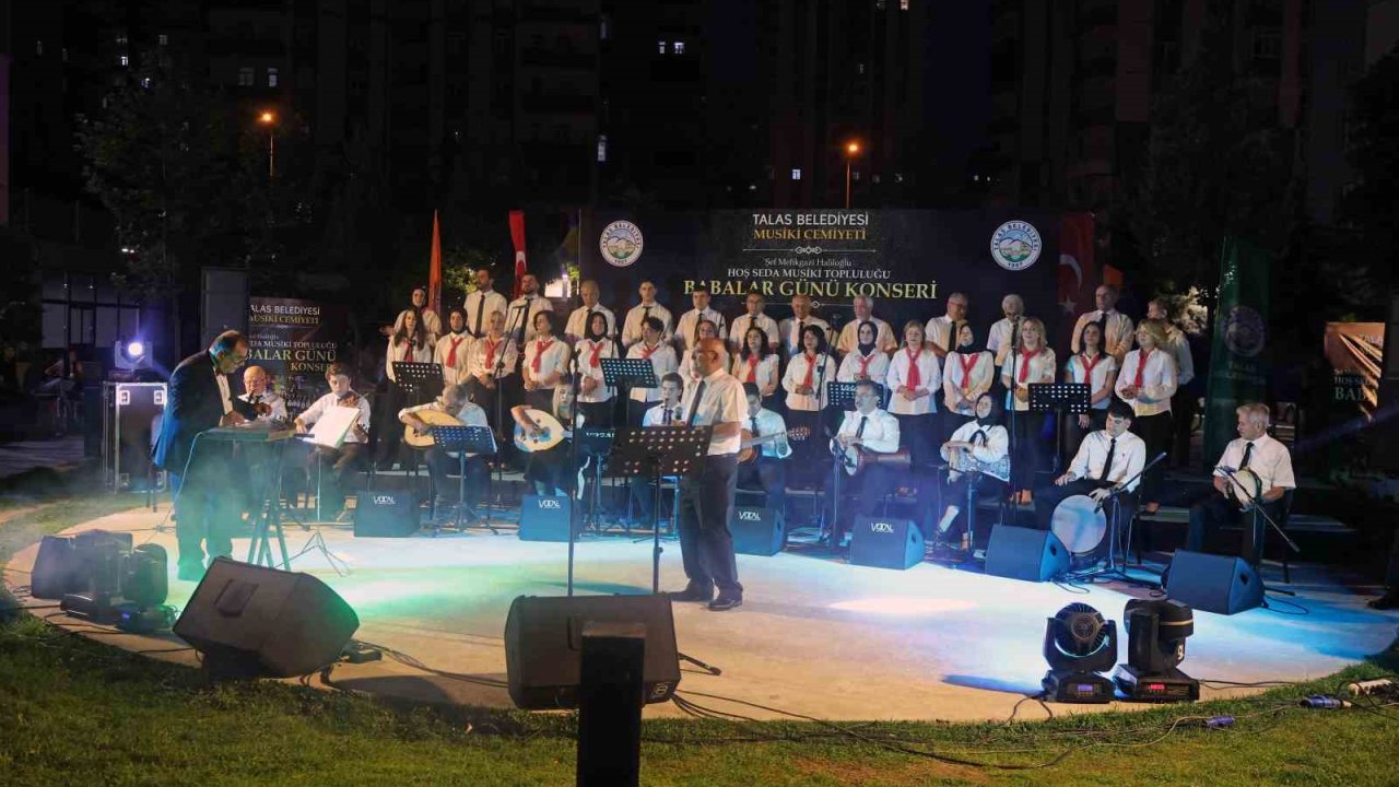 Talas’ta Babalar Günü hoş seda ile taçlandı