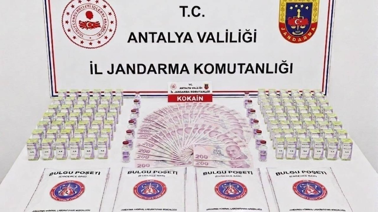 Antalya’da uyuşturucu operasyonu: 15 şüpheli tutuklandı