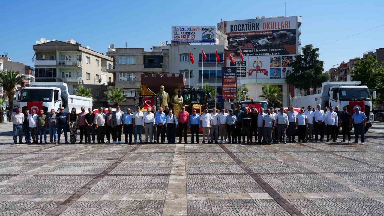 Turgutlu Belediyesinin araç filosu güçlendi