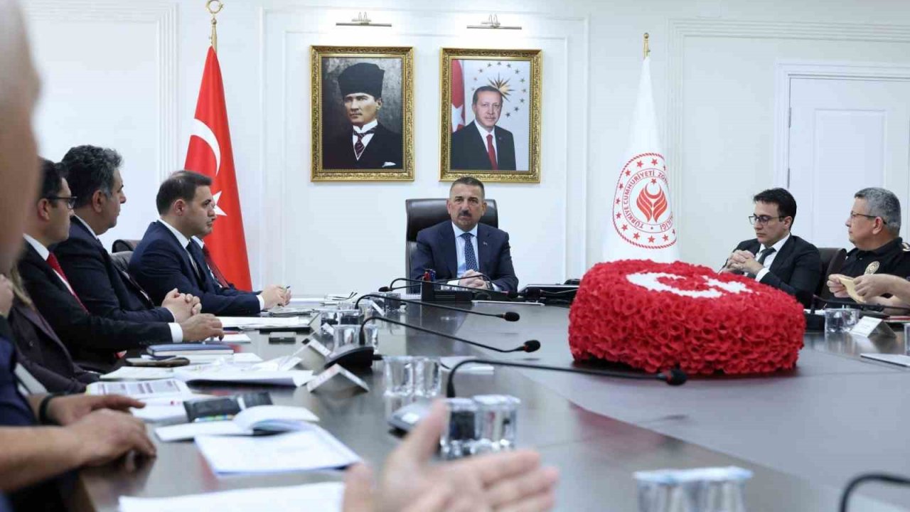 Zonguldak’ta geniş katılımlı Asayiş ve Güvenlik Toplantısı yapıldı