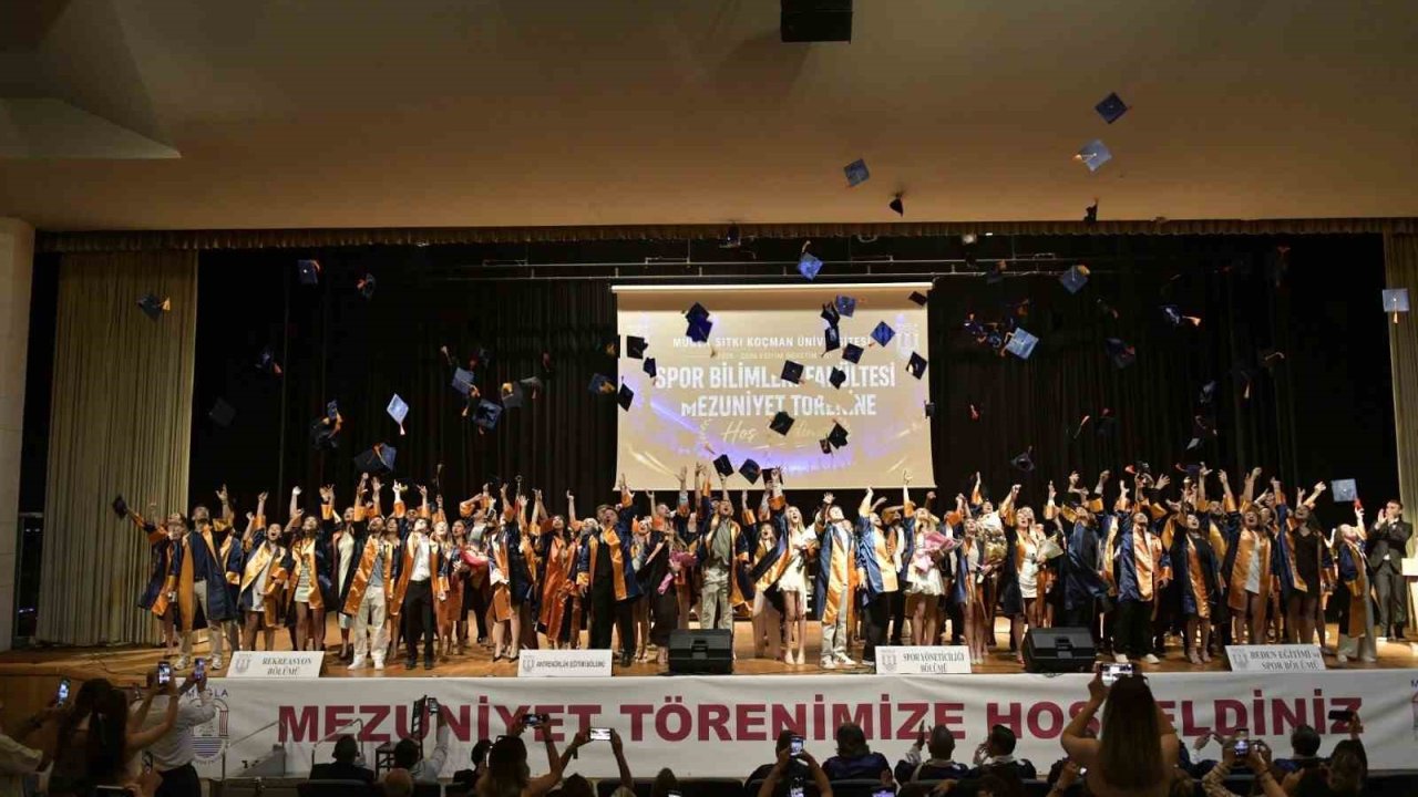 MSKÜ Spor Bilimleri Fakültesi mezunlarını uğurladı