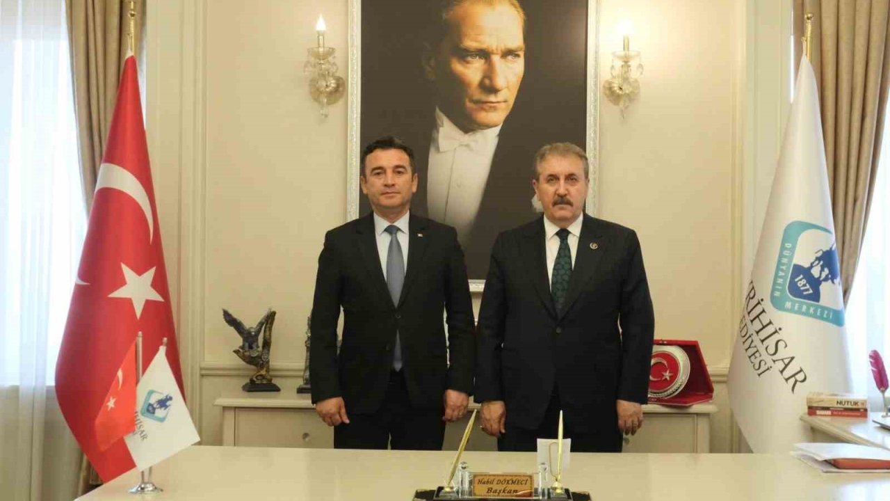 BBP Genel Başkanı Mustafa Destici’den Başkan Dökmeci’ye ziyaret