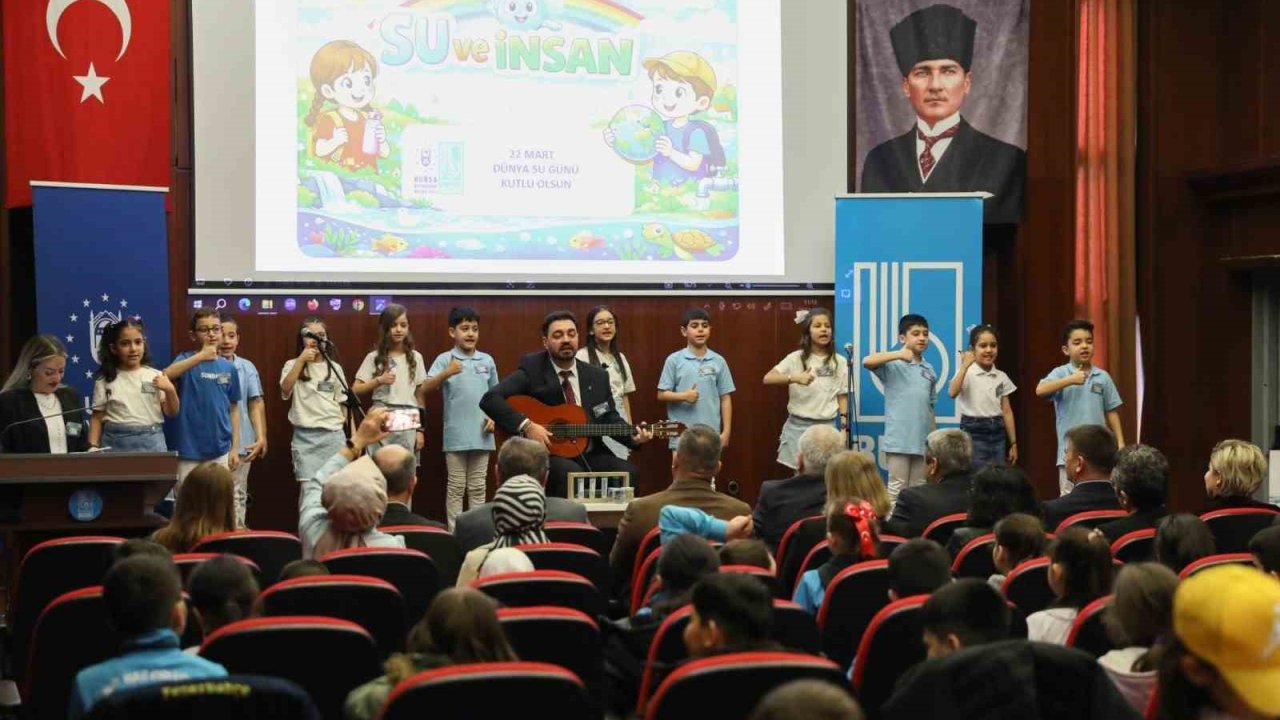 Bursa’da öğrencilere su tasarrufu dersi