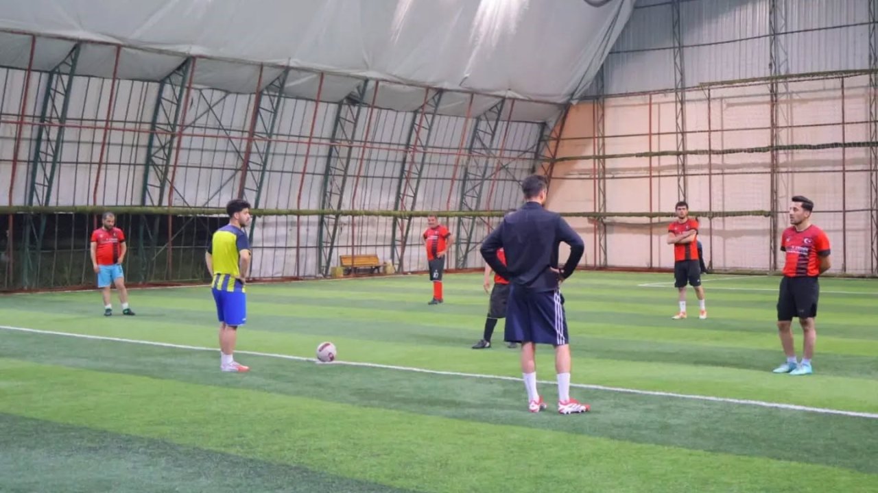 Din görevlileri futbol turnuvası final maçıyla sona erdi