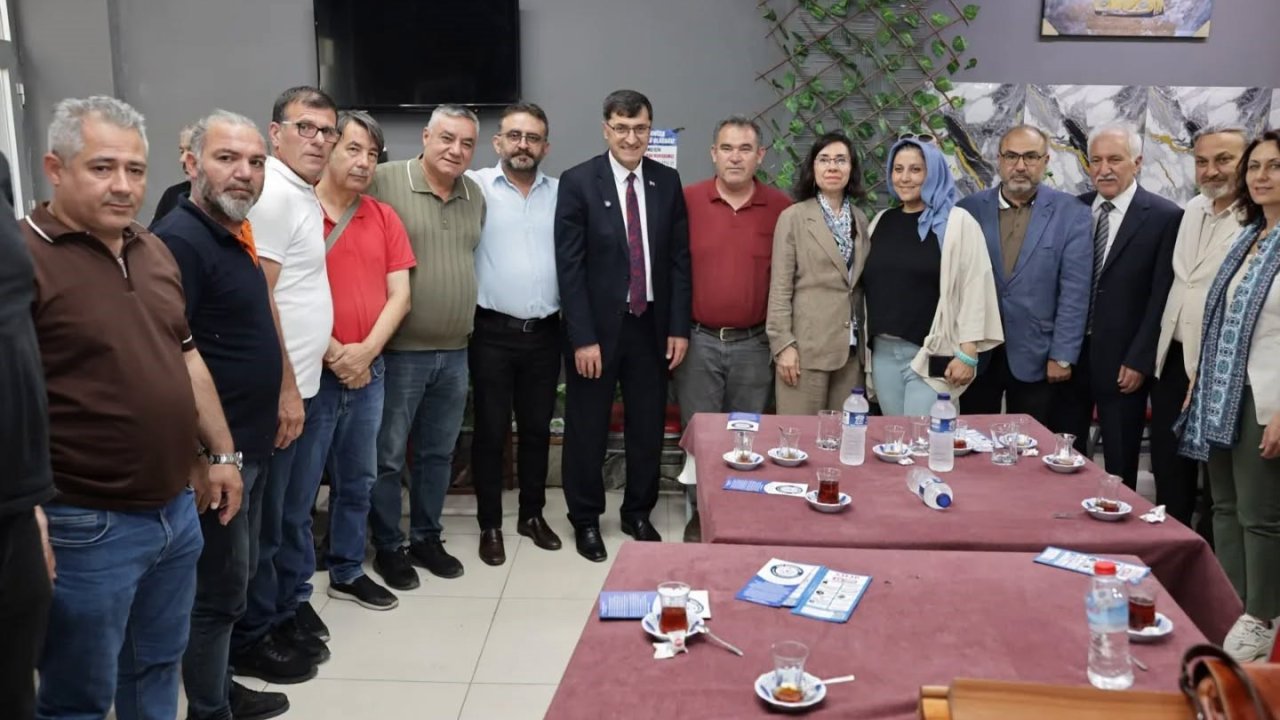 Başkan Kahveci, Uşak’taki Kütahyalılarla bir araya geldi
