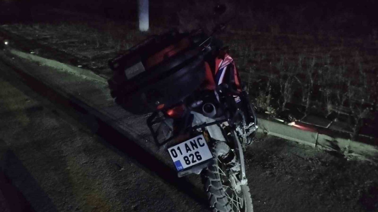 Bolu’da feci motosiklet kazası: 1 ölü