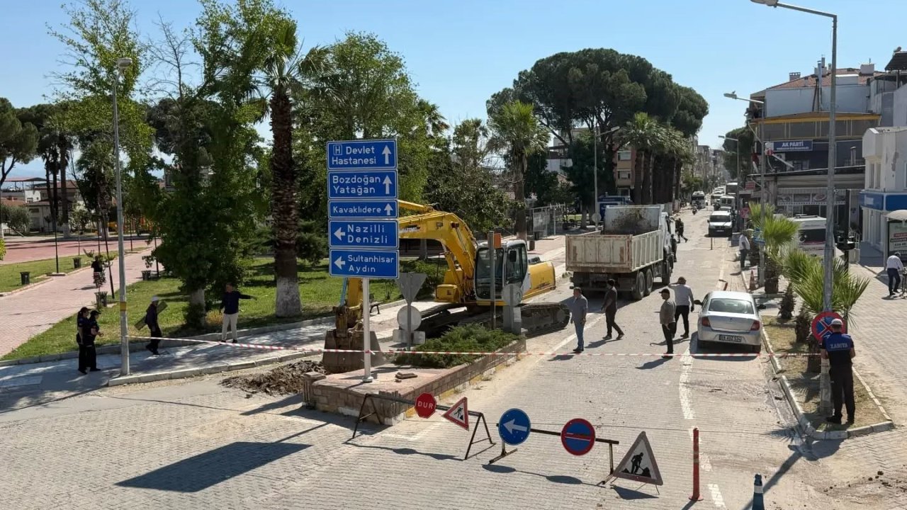 Yenipazar’da asfalt çalışmaları sürüyor