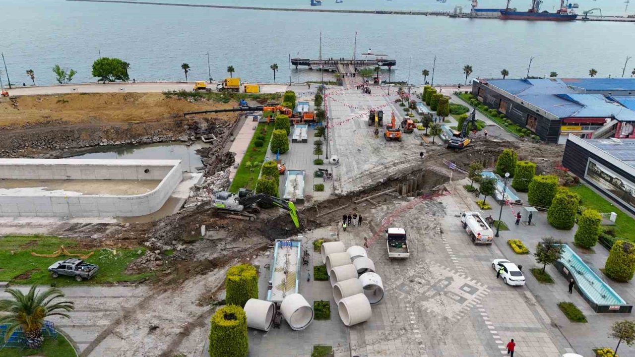 Samsun’da 211 milyon TL’lik atık su yatırımda sona yaklaşıldı