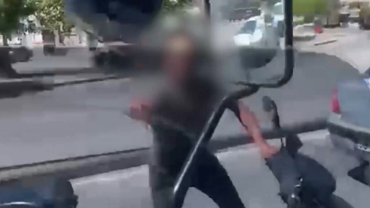 Tartıştığı sürücüye kaskını fırlatan motosikletliye 405 bin TL ceza