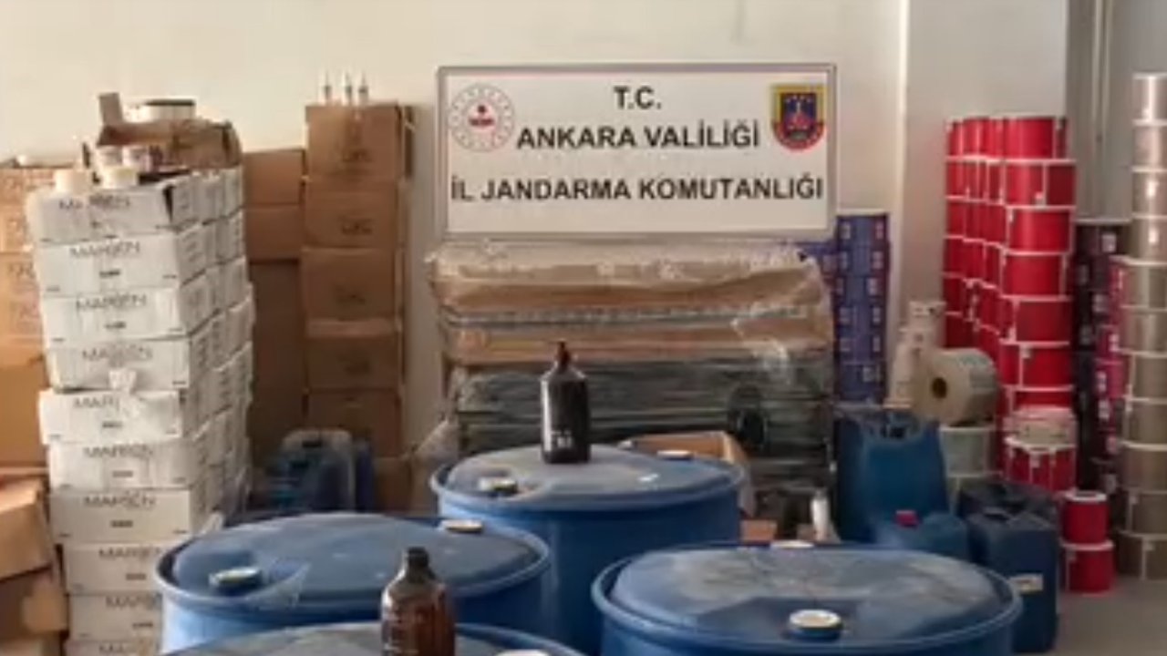 Ankara’da 10 milyon lira değerinde sahte ve kaçak kozmetik ürün ele geçirildi