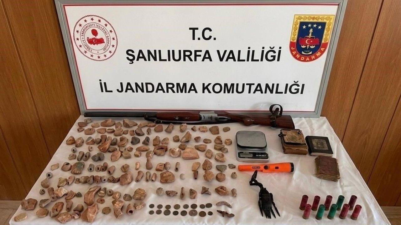 Şanlıurfa’da tarihi eser kaçakçılığı: 1 gözaltı