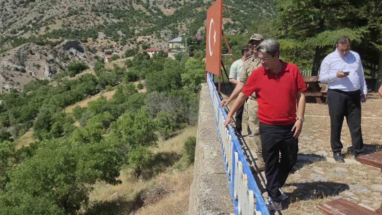 Kaymakam Arıkan, Yeşilyayla ve Yeşilyamaç köylerinde incelemelerde bulundu