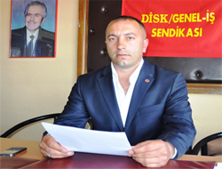 DİSK/Genel-İş Kars Şubesi'nden TBMM'e Çağrı