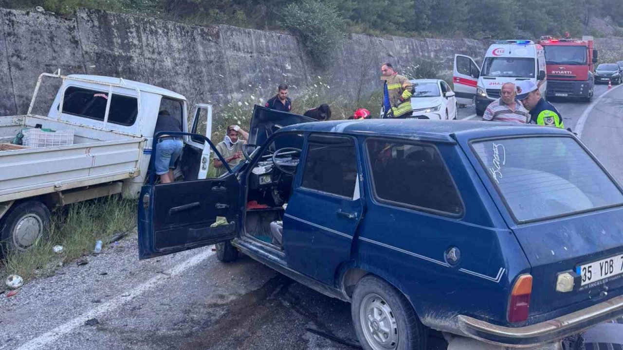 Milas’ta trafik kazası: 2 yaralı