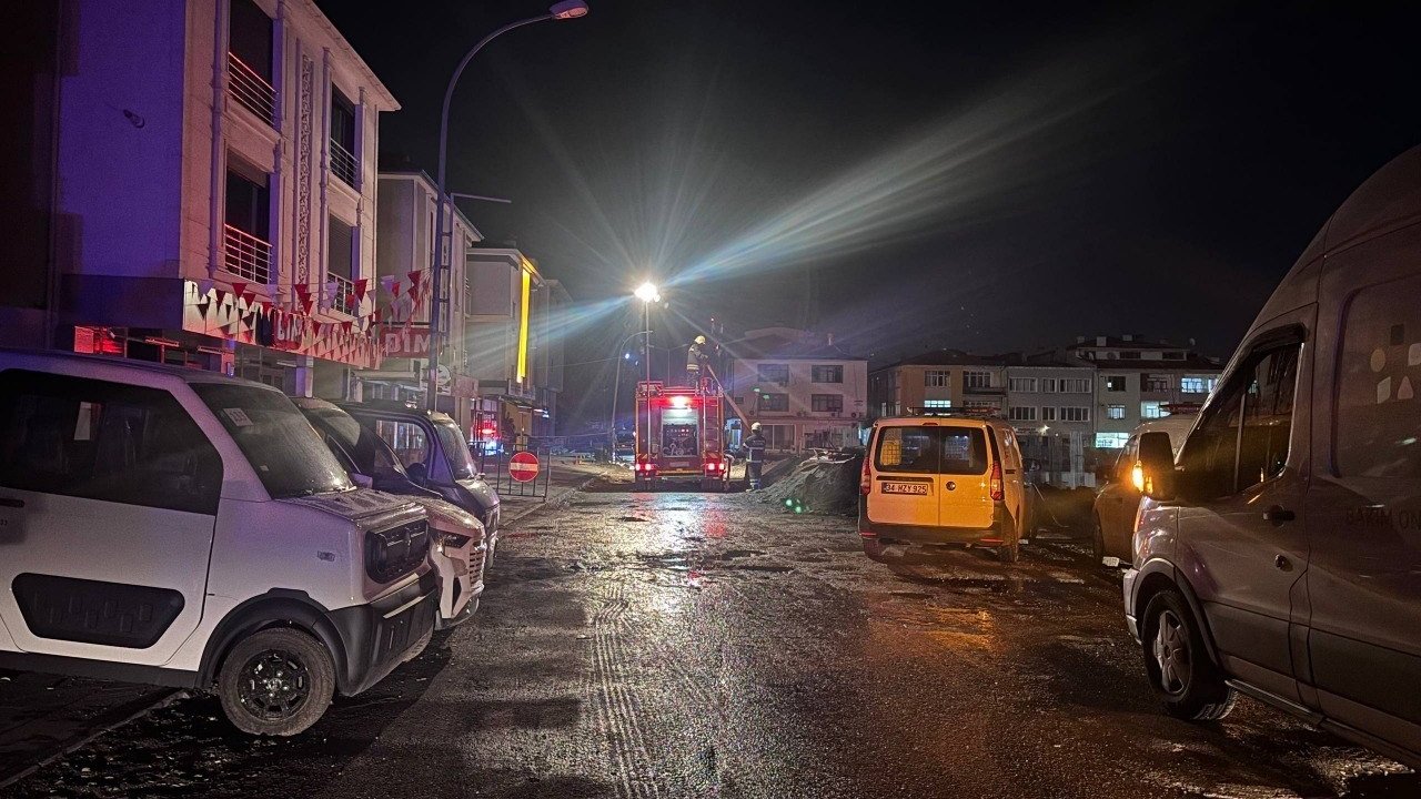Erzincan’da inşaat sahasında doğal gaz sızıntısı paniği