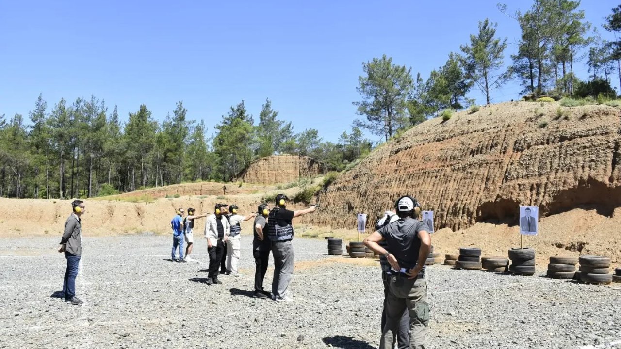 Köyceğiz’de Güvenlik Bölümü öğrencilerinden atışlarda tam isabet
