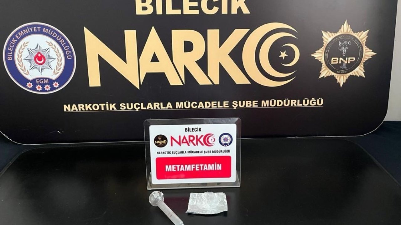 Bilecik’te uyuşturucu operasyonu: 1 gözaltı