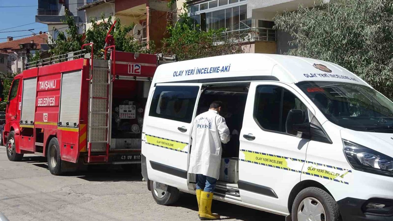 Tavşanlı’da yangın, 1 kişi hayatını kaybetti