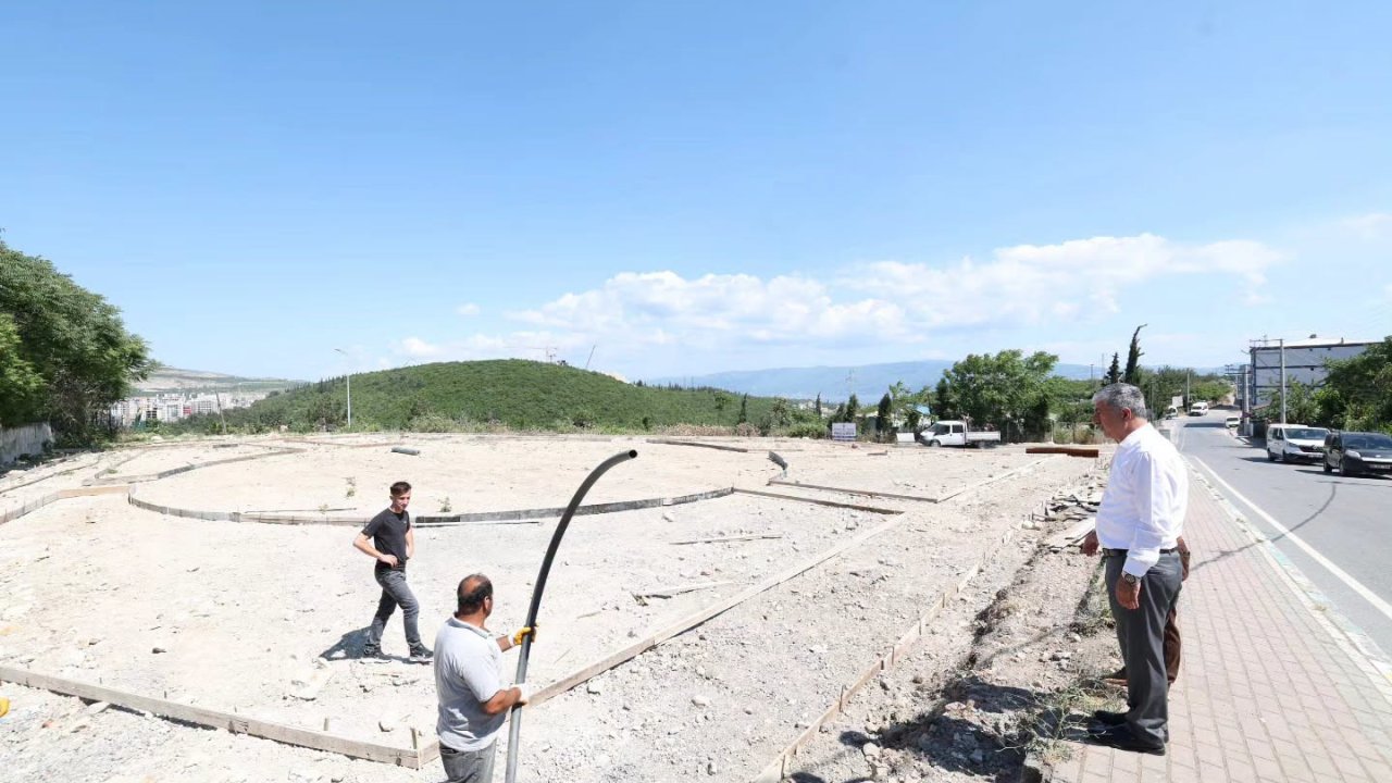 Dilovası’ndaki 2 dönümlük park ve mesire alanı yenileniyor