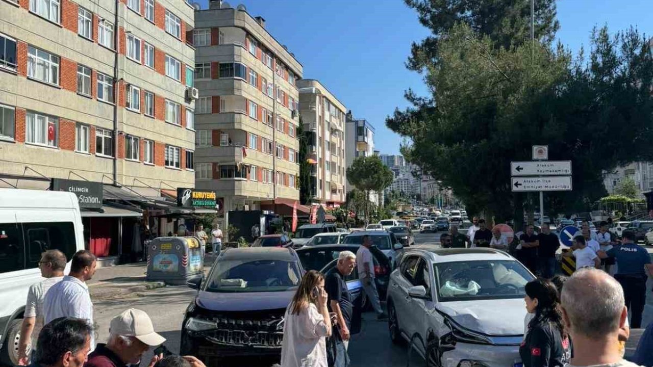 Samsun’da zincirleme kaza