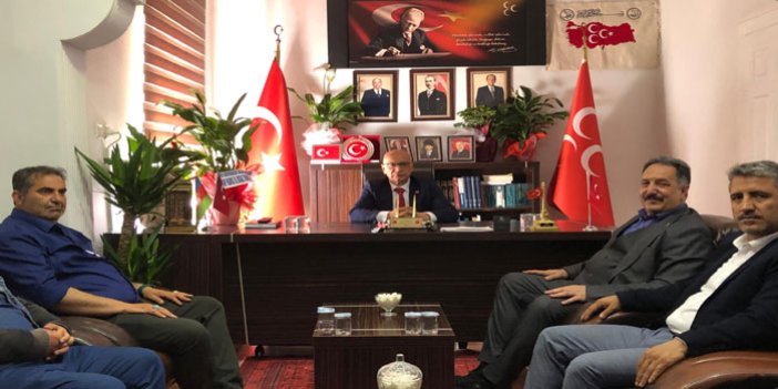 BBP Kars İl Teşkilatından MHP’ye "Hayırlı Olsun" Ziyareti