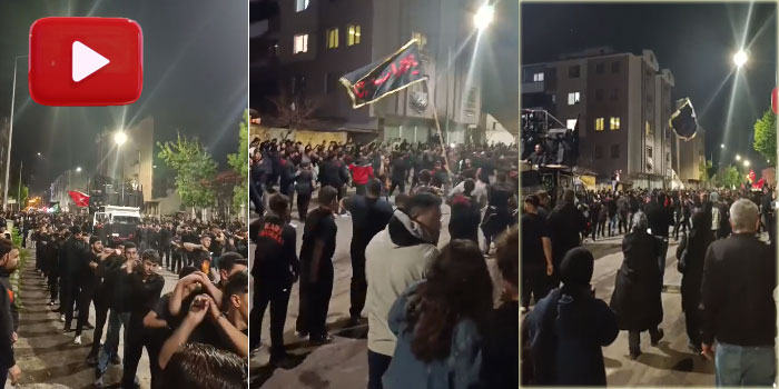 Kars'ta Kerbela Şehitleri İçin Matem Yürüyüşü