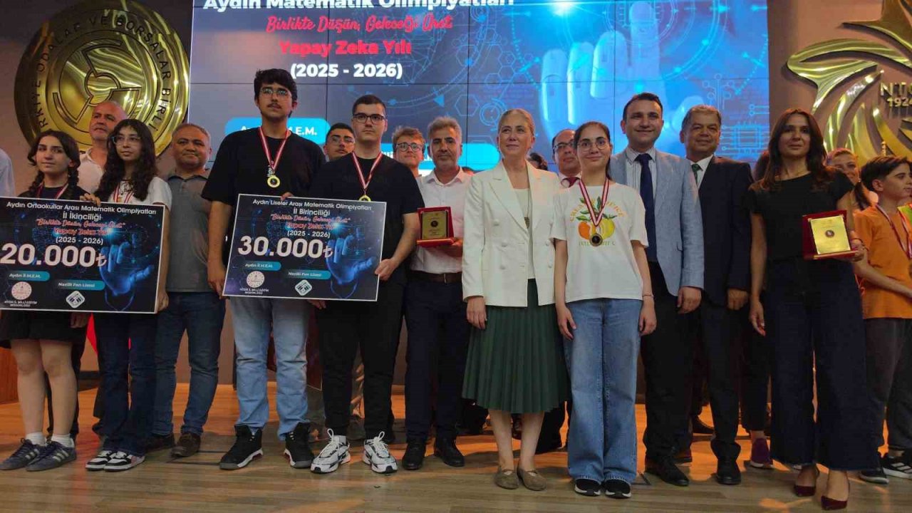 Matematik Olimpiyatları ödülleri sahiplerini buldu