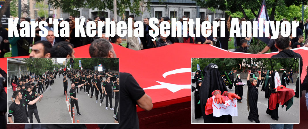 Kars'ta Kerbela şehitleri anılıyor