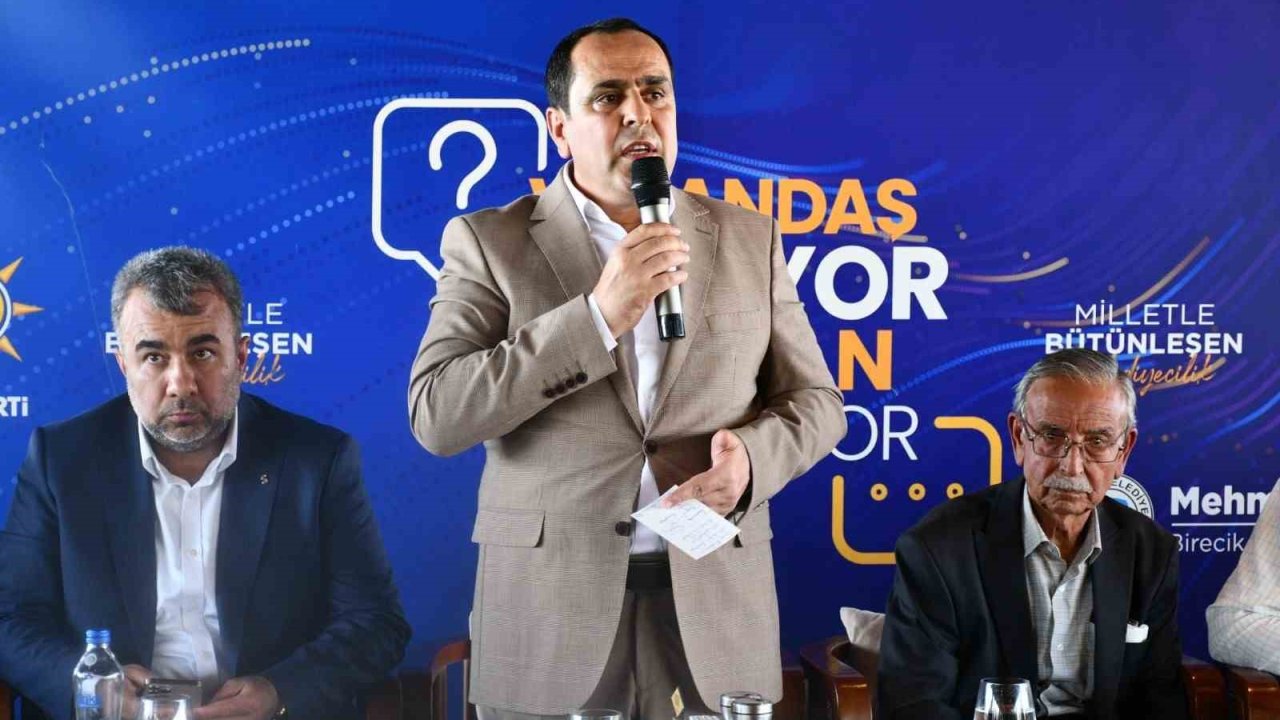 Birecik’te halk soruyor, başkan cevaplıyor programı gerçekleştirildi