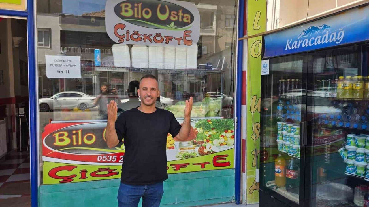 Diyarbakır’da bir işletme, takdir alan öğrencilere çiğköfte ikram edecek