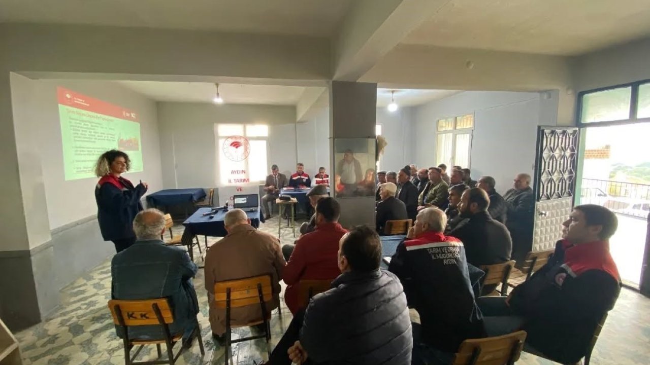 Aydın’da üreticiler bilgilendirilecek