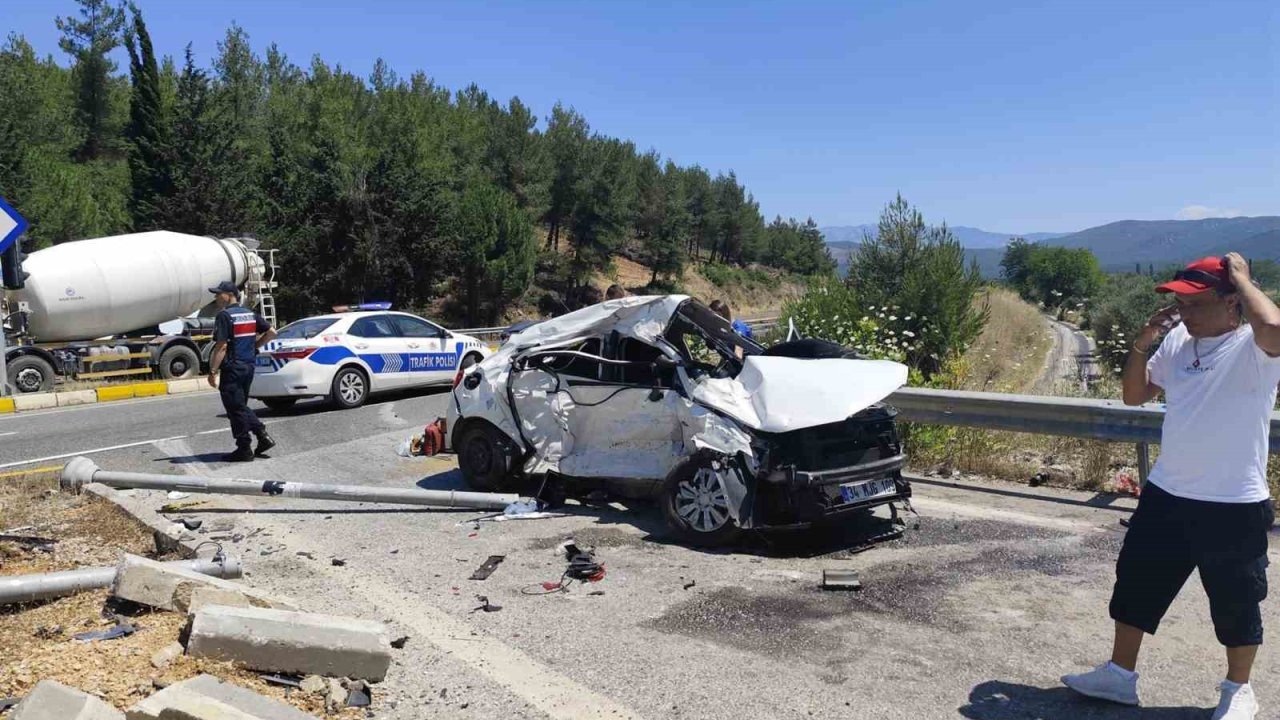 Ula’da kaza: 4 yaralı