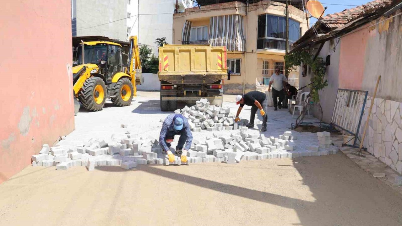 Nazilli Belediyesi’nden 41 noktada eş zamanlı yol seferberliği