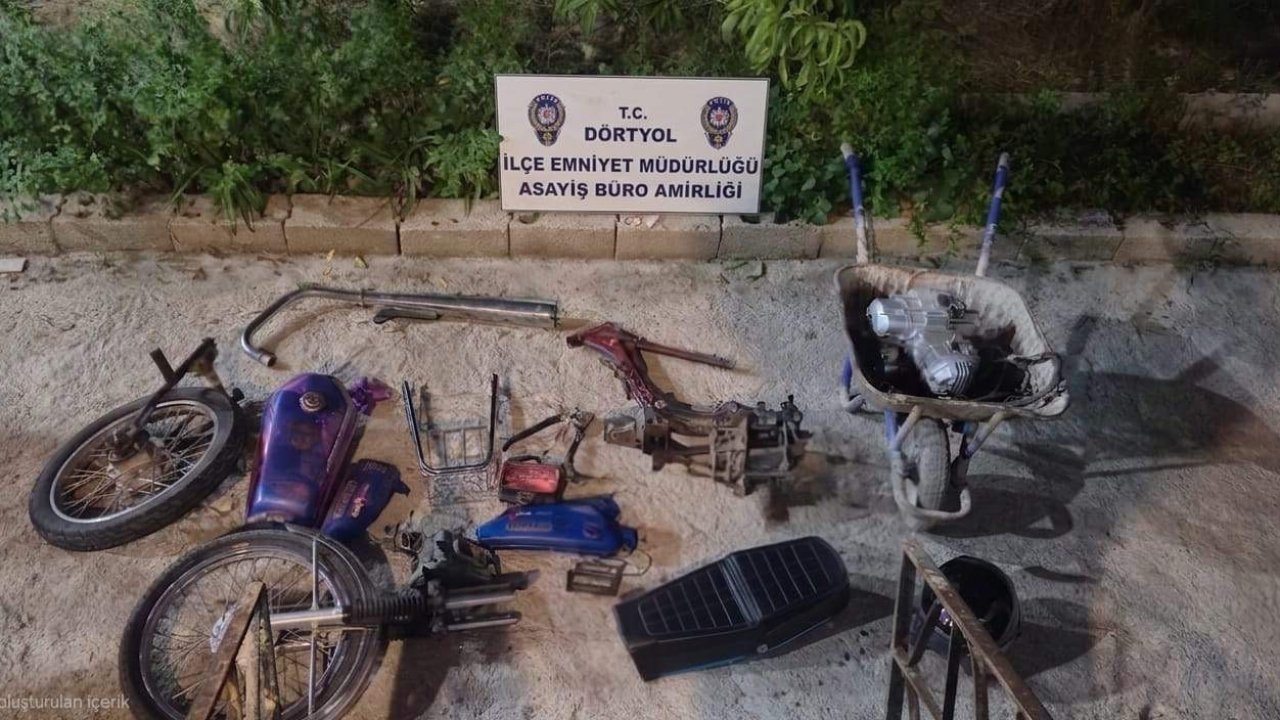Dörtyol’da hırsızlık olaylarının şüphelileri yakalandı