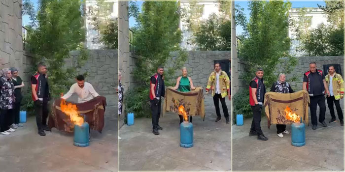 Kars İtfaiyesi'nden Otel Çalışanlarına Yangın ve Tahliye Tatbikatı