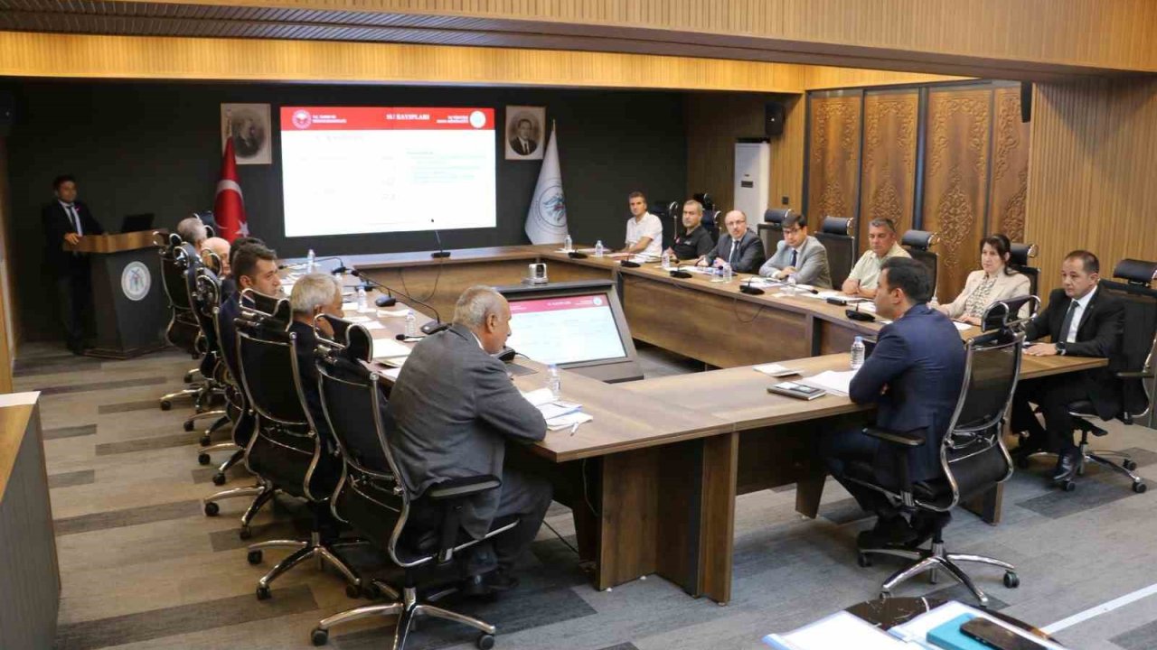 Erzincan’da İl Su Kurulu Toplantısı düzenlendi