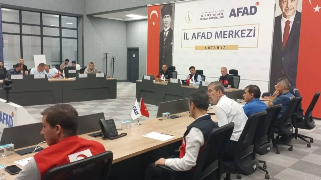 Kütahya’da deprem tatbikatı